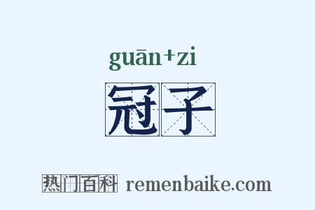 冠子是什么意思的图片